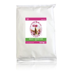 Biscuit/sponge cake mix 2,5kg - glutenvrij